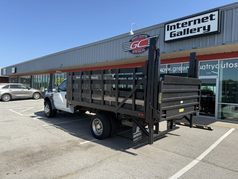 2008 Ford F-450 Diesel Stake Flatbed w/ Lift XL Collinsville OK