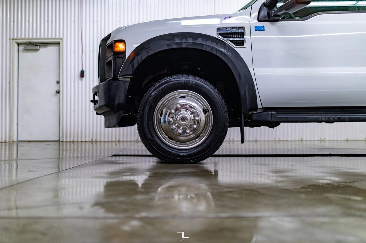 2008 Ford F-550 4x2 Crew Cab XL Deck Red Deer AB