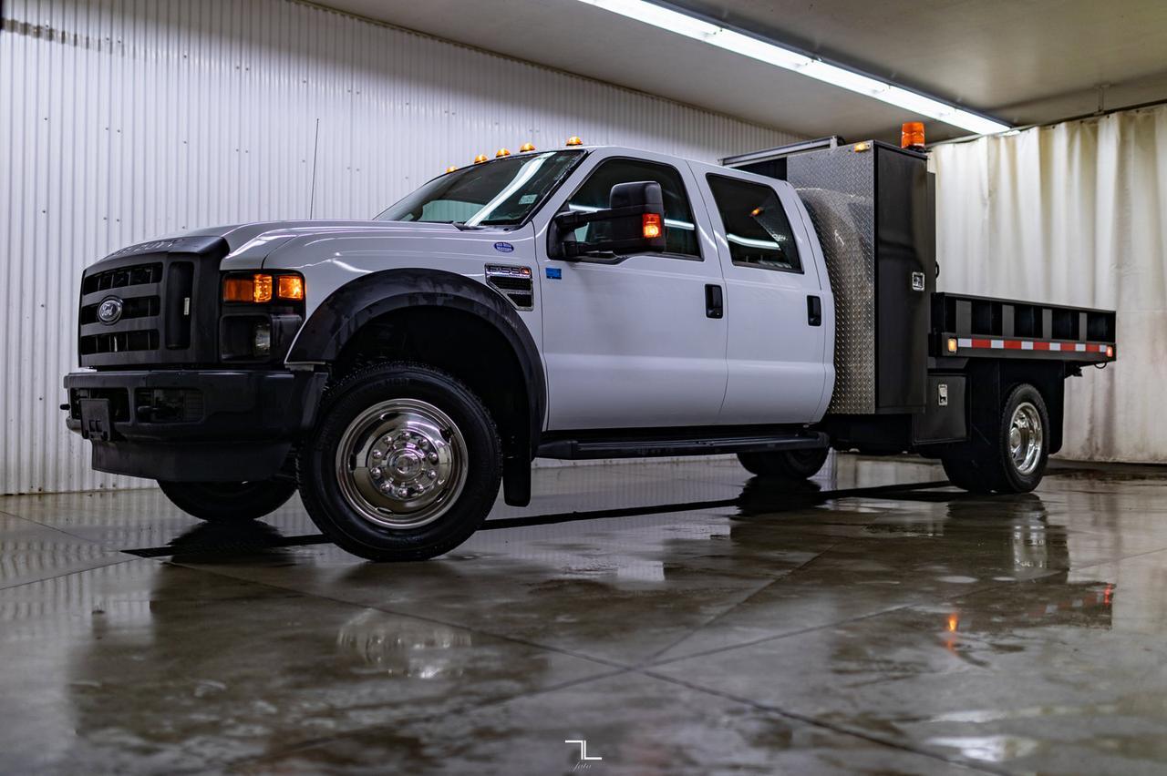 2008 Ford F-550 4x2 Crew Cab XL Deck Red Deer AB