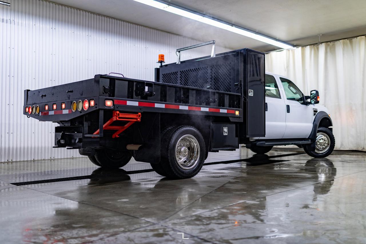 2008 Ford F-550 4x2 Crew Cab XL Deck Red Deer AB