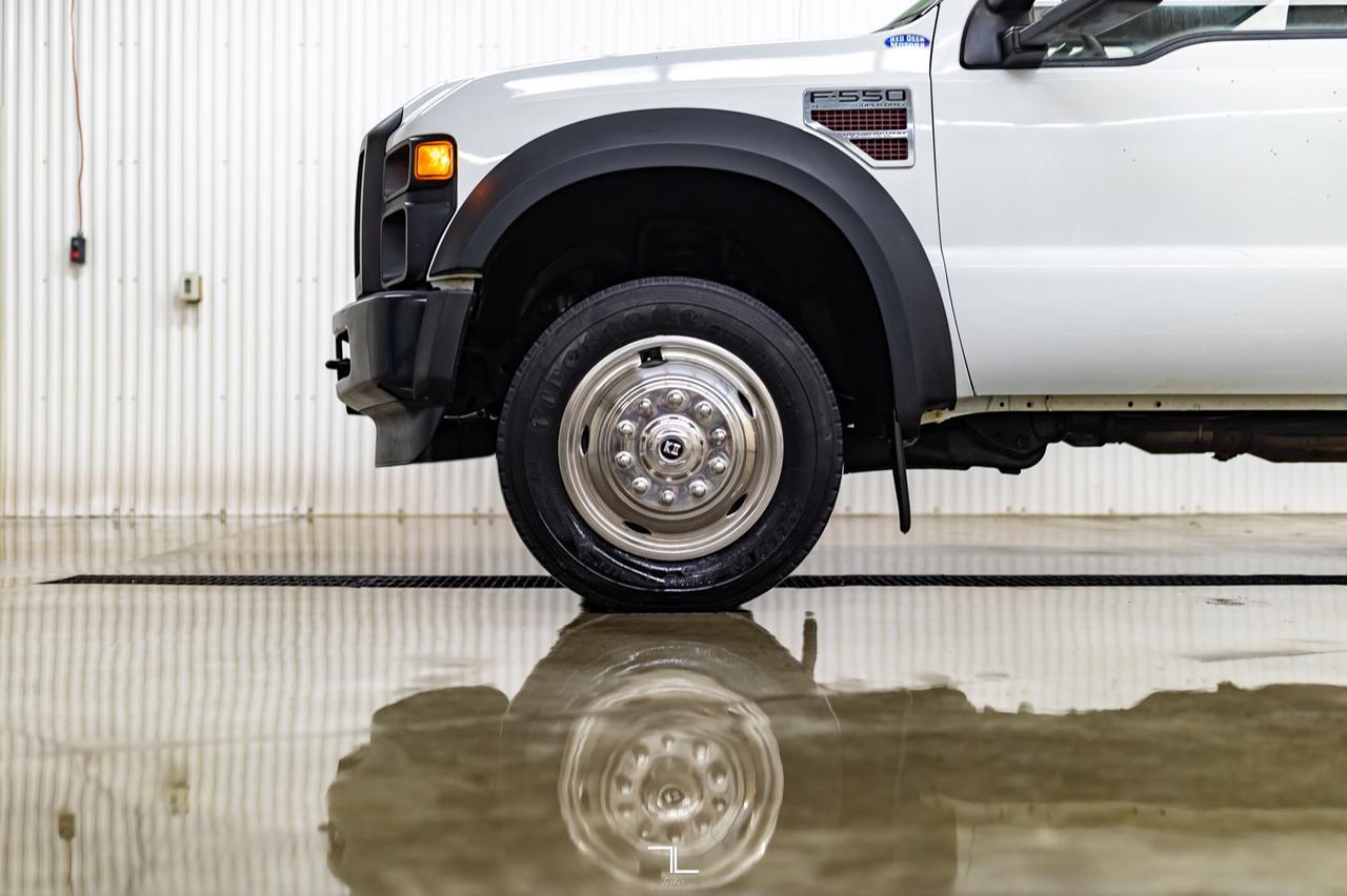 2008 Ford F-550 4x2 Reg Cab Service Body Dually  Diesel Red Deer AB