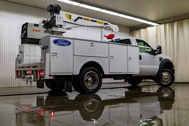2008 Ford F-550 4x2 Reg Cab Service Body Dually  Diesel Red Deer AB