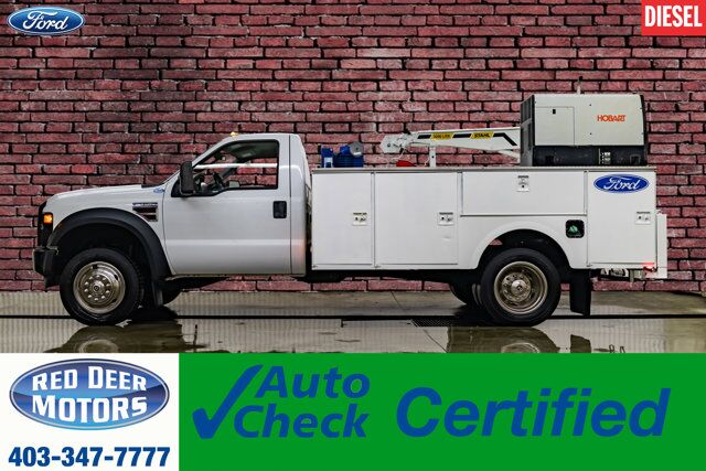 2008 Ford F-550 4x2 Reg Cab Service Body Dually  Diesel