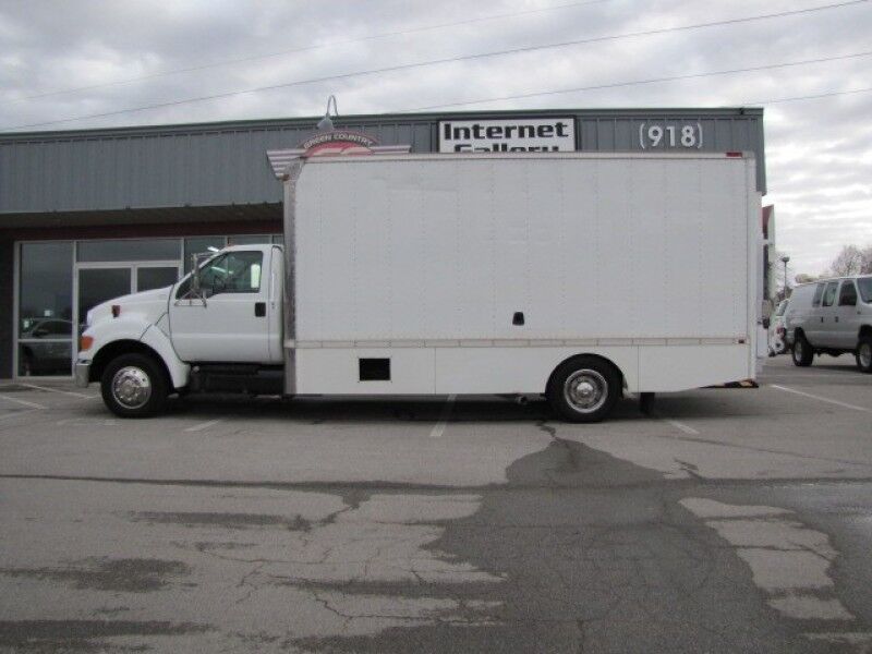 2008 Ford F-650 Diesel Tool Box Truck w/ Lift Gate Collinsville OK