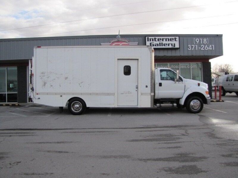 2008 Ford F-650 Diesel Tool Box Truck w/ Lift Gate Collinsville OK