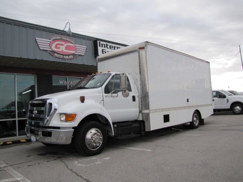 2008 Ford F-650 Diesel Tool Box Truck w/ Lift Gate Collinsville OK