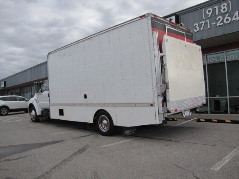 2008 Ford F-650 Diesel Tool Box Truck w/ Lift Gate Collinsville OK