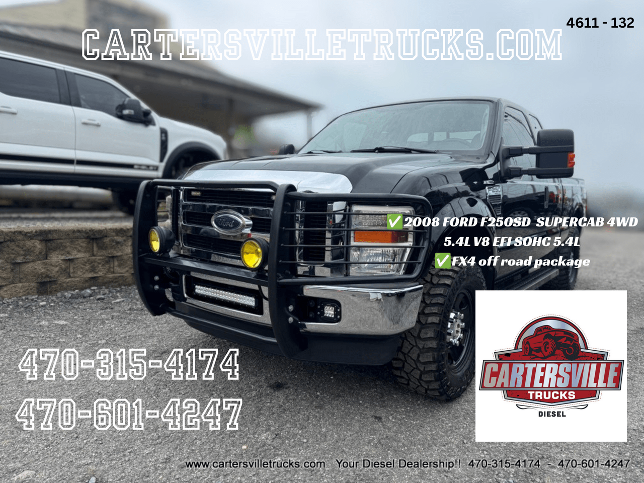 2008 Ford F250sd XLT 4X4 - GAS