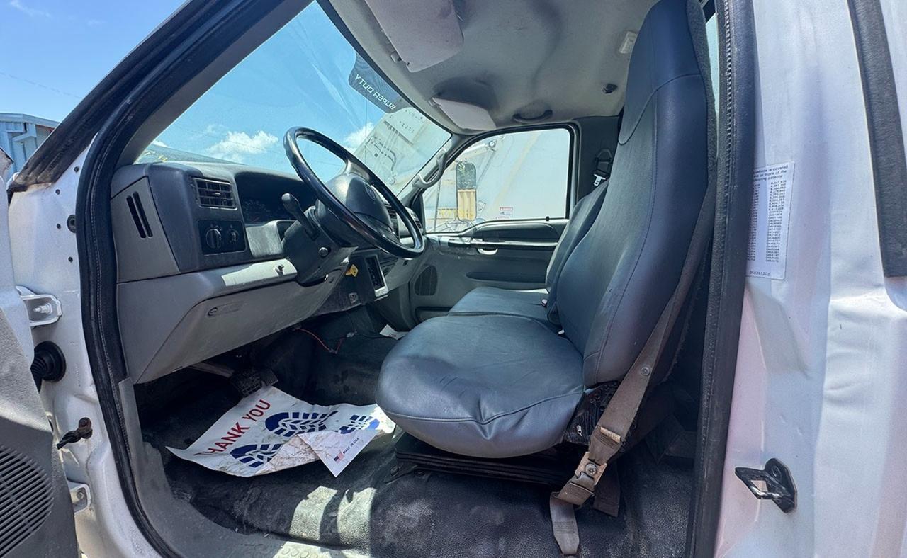 2008 Ford F750 13 yard New Way Rear Loader Garbage Truck Tampa FL