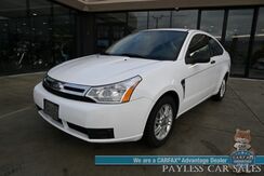 2008_Ford_Focus_SE / Automatic / Coupe / Power Mirrors, Windows & Locks / Air Conditioning / Keyless Entry / Aux Input / Aluminum Alloy Wheels / Block Heater / 33 MPG / Only 80K Miles / 1-Owner_ Anchorage AK