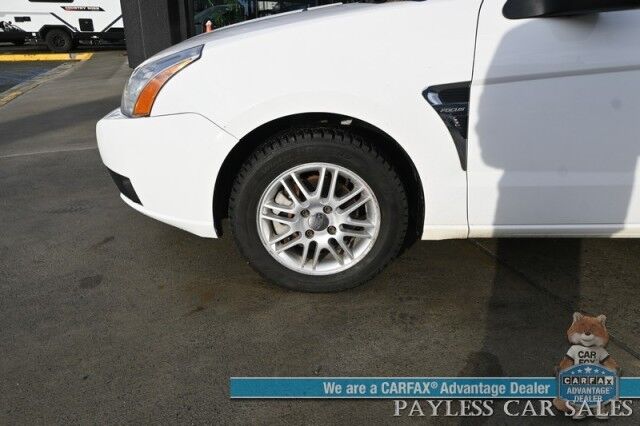 2008 Ford Focus SE / Automatic / Coupe / Power Mirrors, Windows & Locks / Air Conditioning / Keyless Entry / Aux Input / Aluminum Alloy Wheels / Block Heater / 33 MPG / Only 80K Miles / 1-Owner Anchorage AK