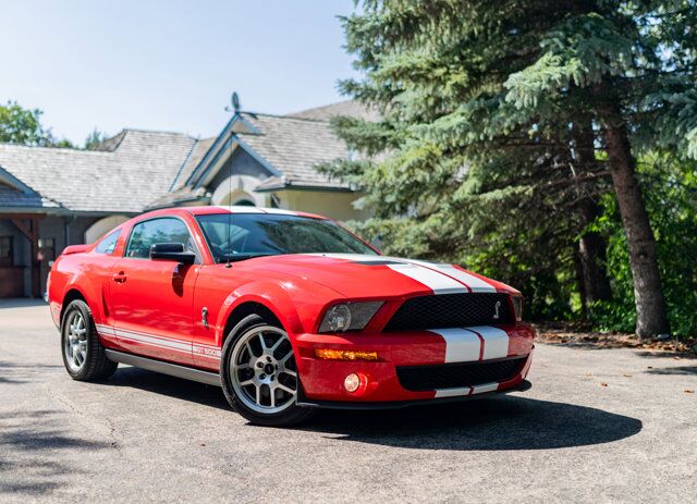 2008 Ford Mustang Shelby GT500 Manual Leather Red Deer AB