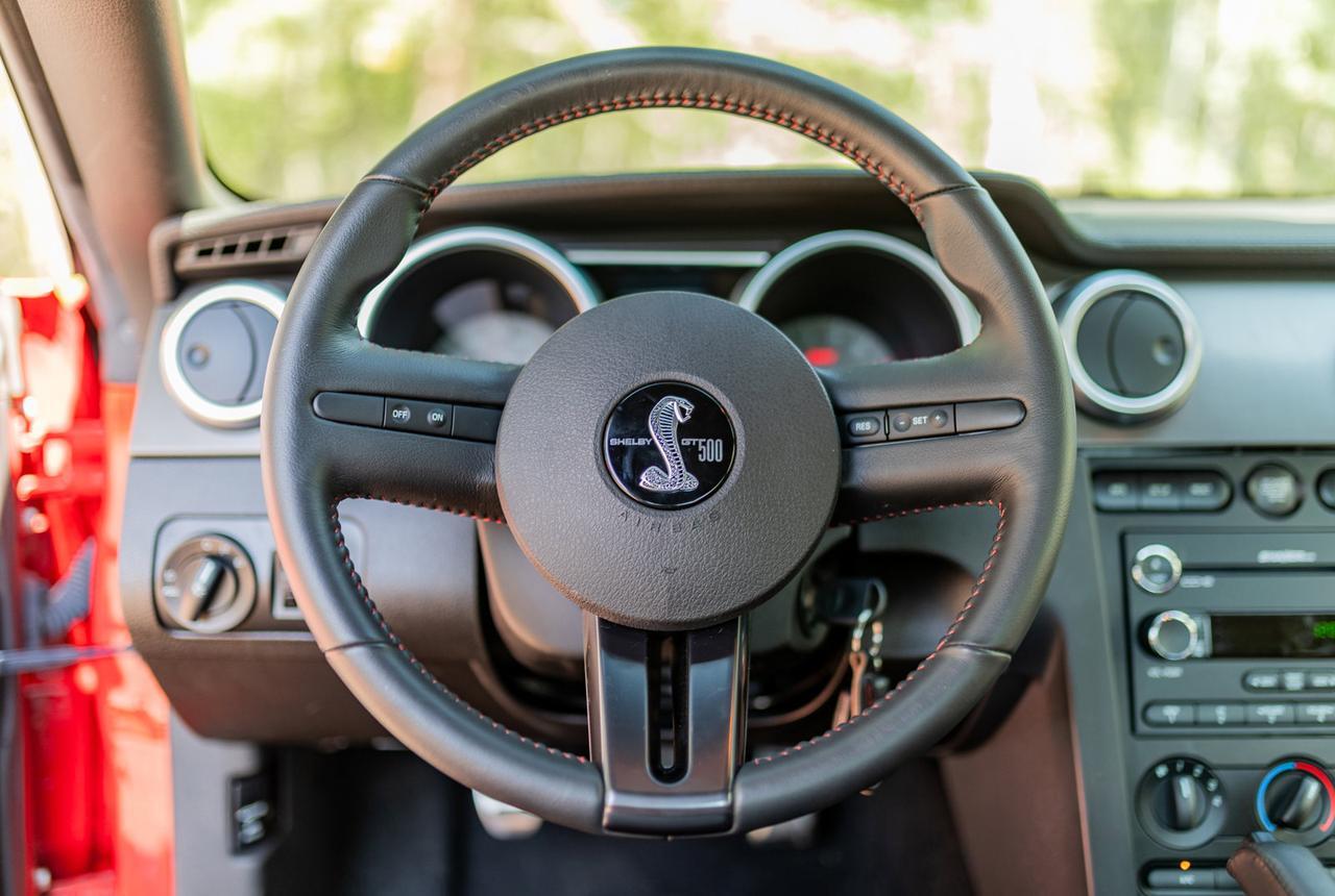 2008 Ford Mustang Shelby GT500 Manual Leather Red Deer AB