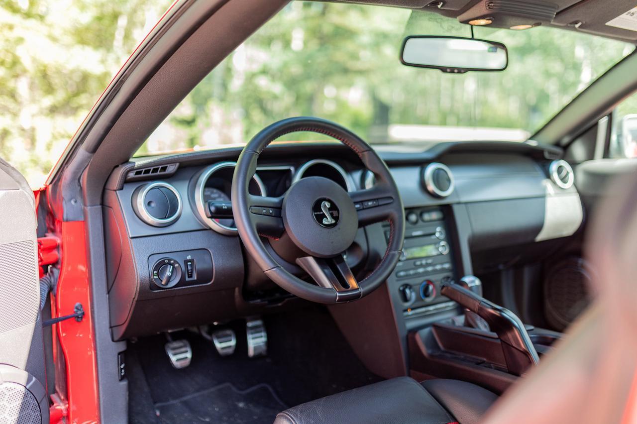 2008 Ford Mustang Shelby GT500 Manual Leather Red Deer AB