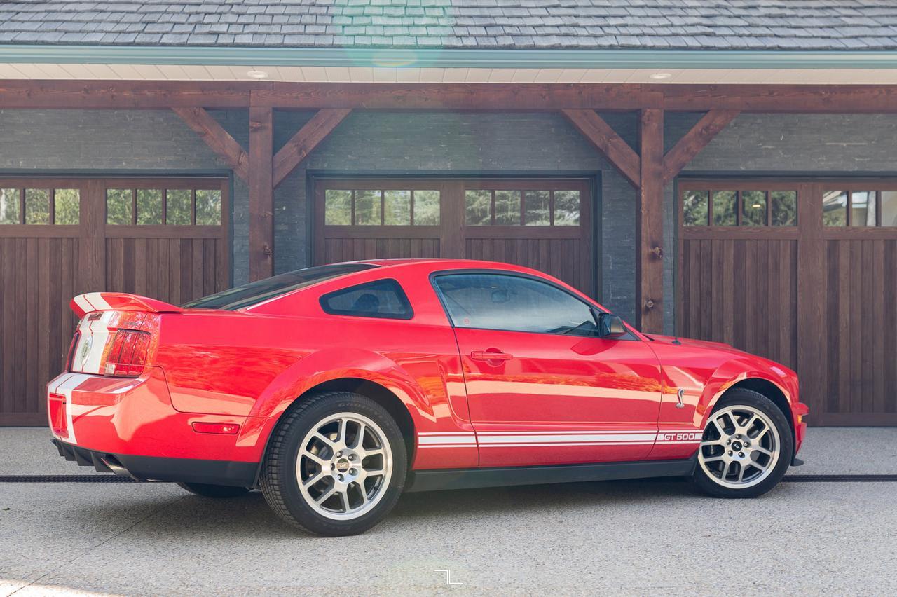 2008 Ford Mustang Shelby GT500 Manual Leather Red Deer AB