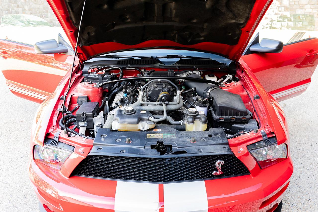 2008 Ford Mustang Shelby GT500 Manual Leather Red Deer AB