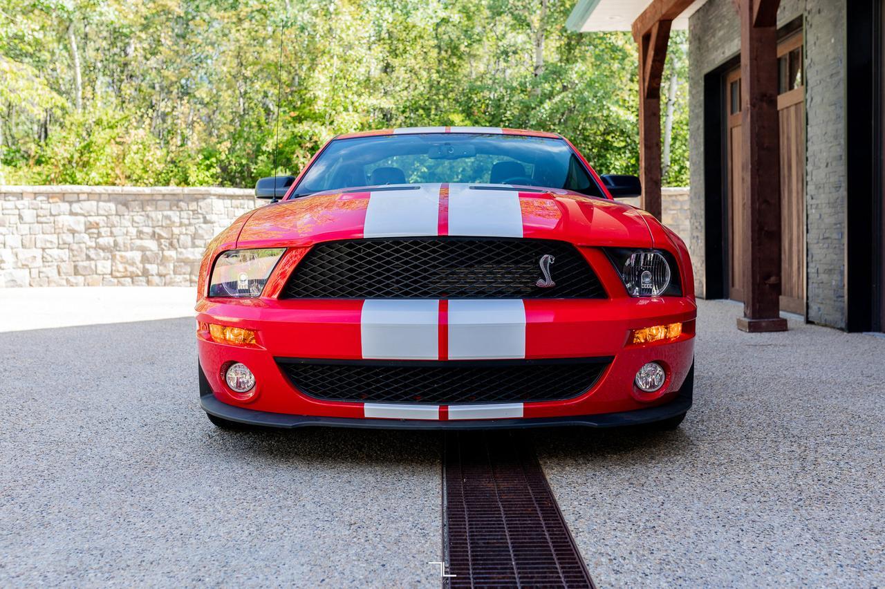 2008 Ford Mustang Shelby GT500 Manual Leather Red Deer AB