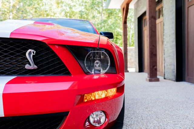 2008 Ford Mustang Shelby GT500 Manual Leather Red Deer AB