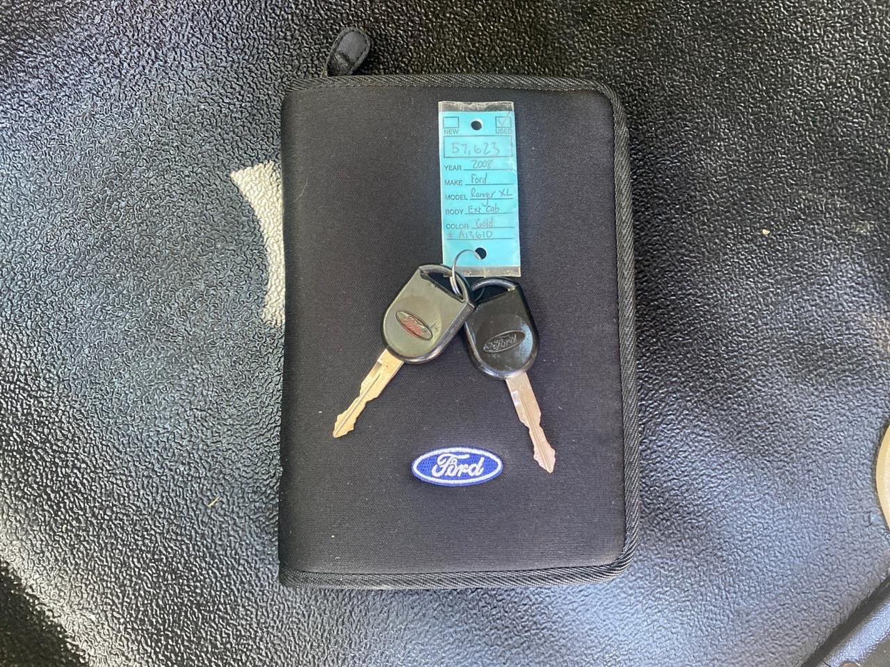 2008 Ford Ranger AUTO AC XL LOW MILES 57,629 Pompano Beach FL