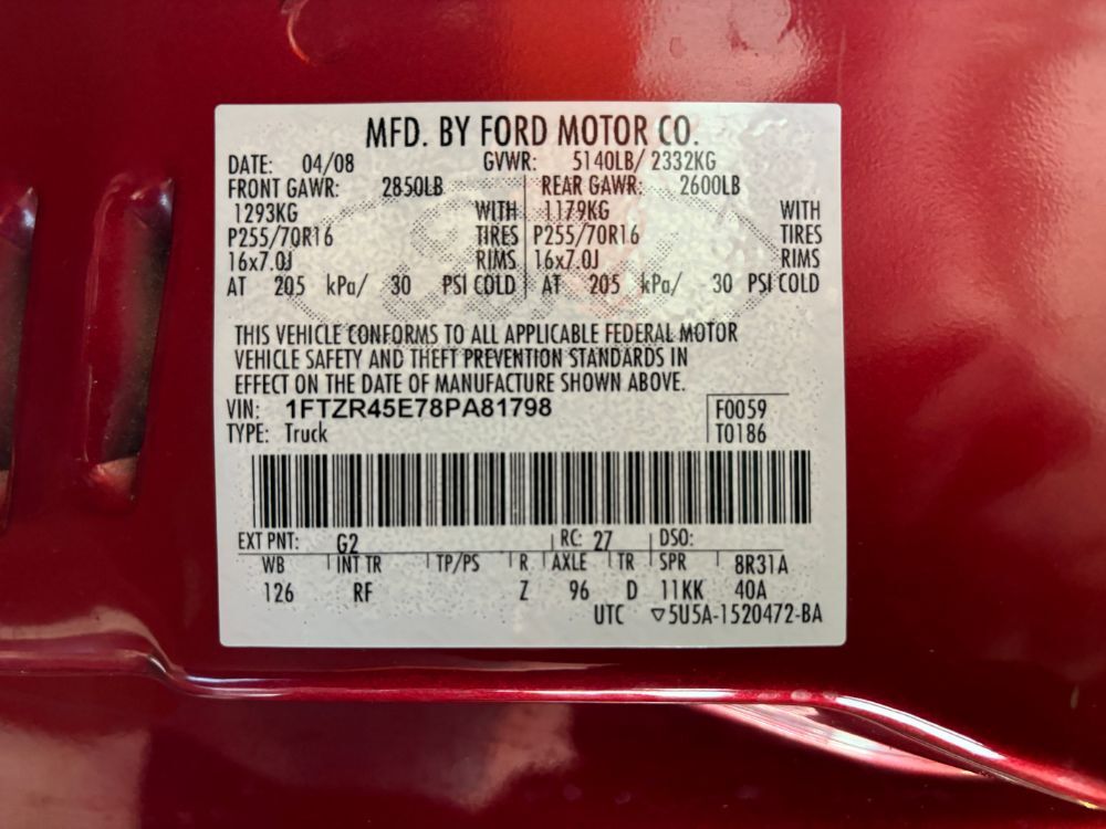 2008 Ford Ranger Sport Franklin OH