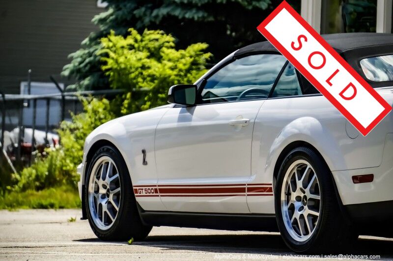 2008 Ford Shelby GT500 Convertible Boston MA