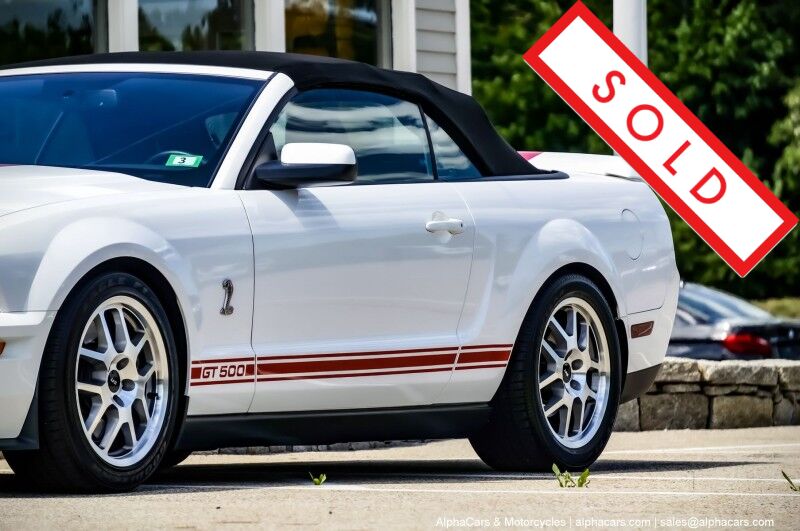 2008 Ford Shelby GT500 Convertible Boston MA