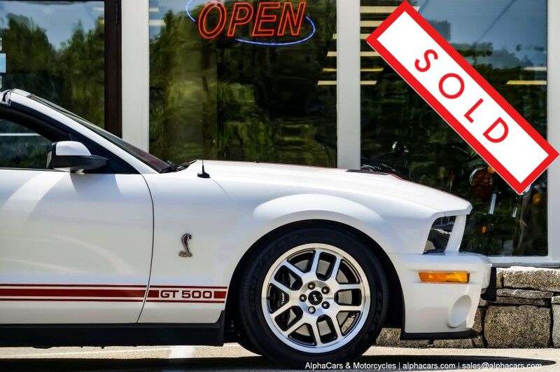 2008 Ford Shelby GT500 Convertible Boston MA