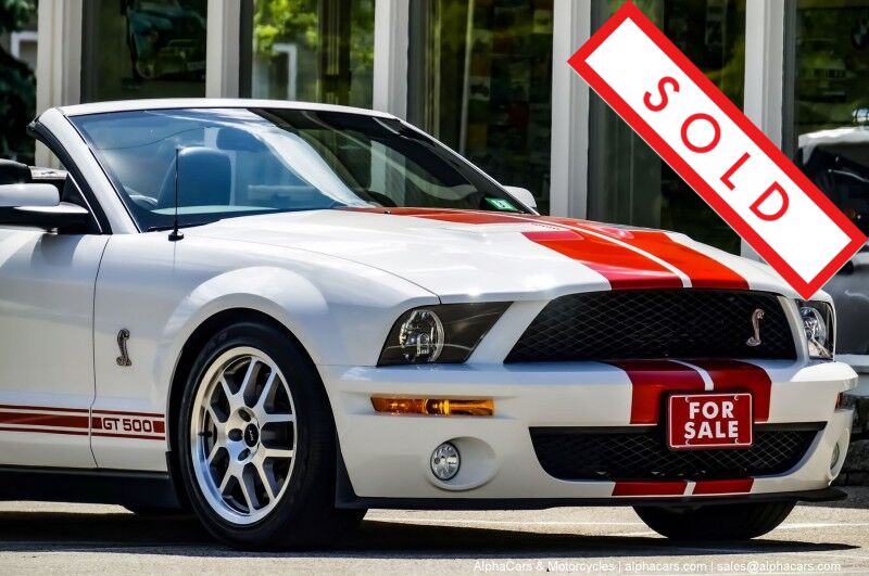 2008 Ford Shelby GT500 Convertible Boston MA