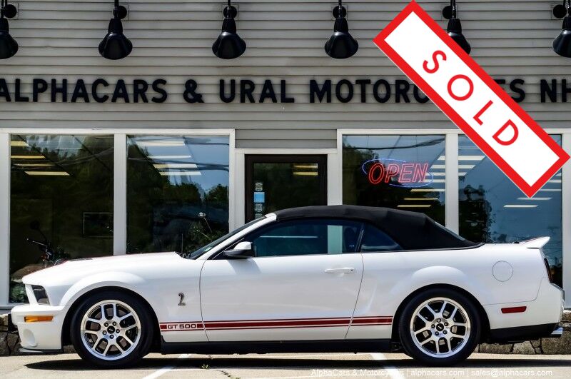 2008 Ford Shelby GT500 Convertible Boston MA