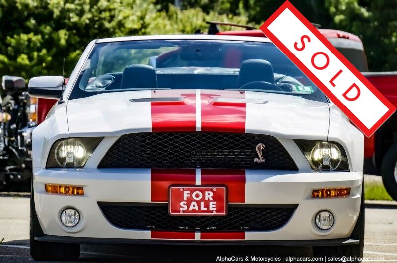 2008 Ford Shelby GT500 Convertible Boston MA