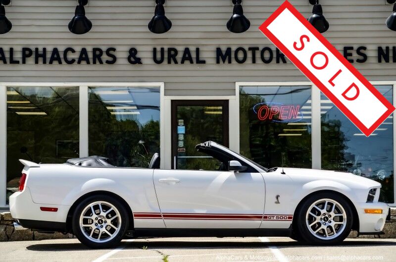 2008 Ford Shelby GT500 Convertible Boston MA