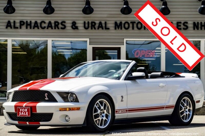 2008 Ford Shelby GT500 Convertible Boston MA