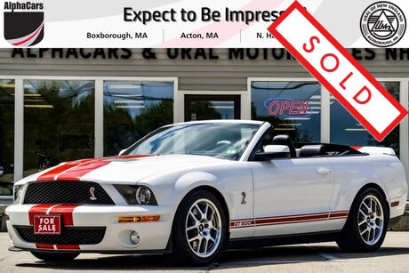 2008 Ford Shelby GT500 Convertible Boston MA