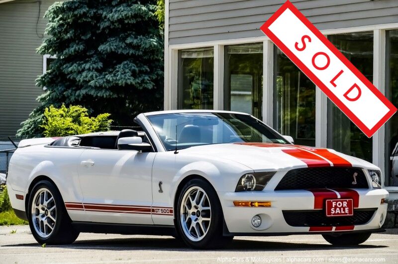 2008 Ford Shelby GT500 Convertible Boston MA