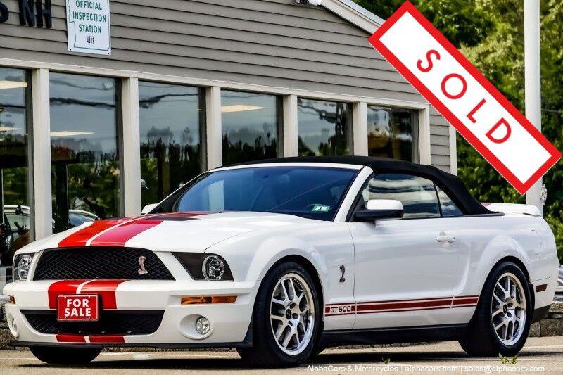 2008 Ford Shelby GT500 Convertible Boston MA