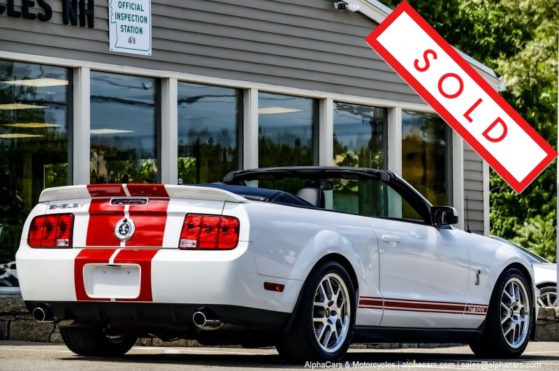 2008 Ford Shelby GT500 Convertible Boston MA