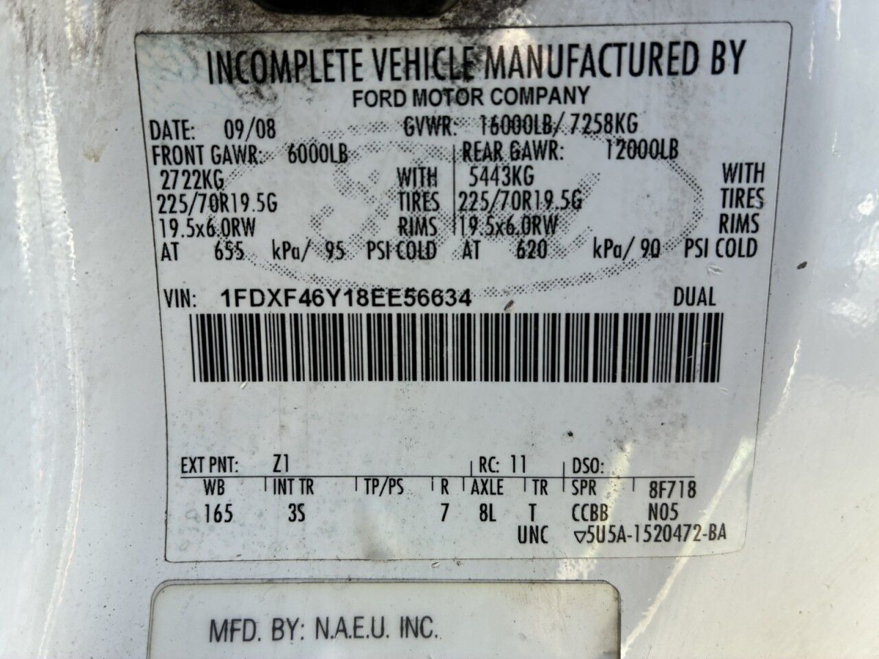 2008 Ford Super Duty F-450 DRW XL Charlton MA