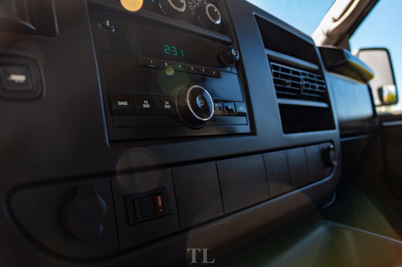 2008 GMC Savana G3500 Cutaway Cube Van Diesel Power Gate Red Deer AB