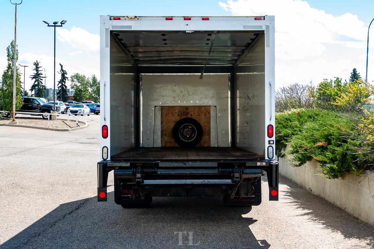 2008 GMC Savana G3500 Cutaway Cube Van Diesel Power Gate Red Deer AB