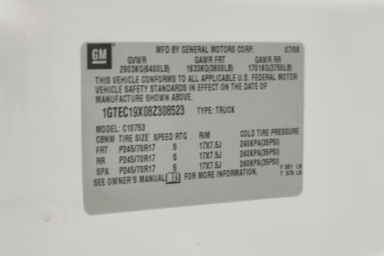 2008 GMC Sierra 1500 WORK TRUCK EXTENDED CAB AUTOMATIC BED LINER RUNNING BOARDS Carrollton TX