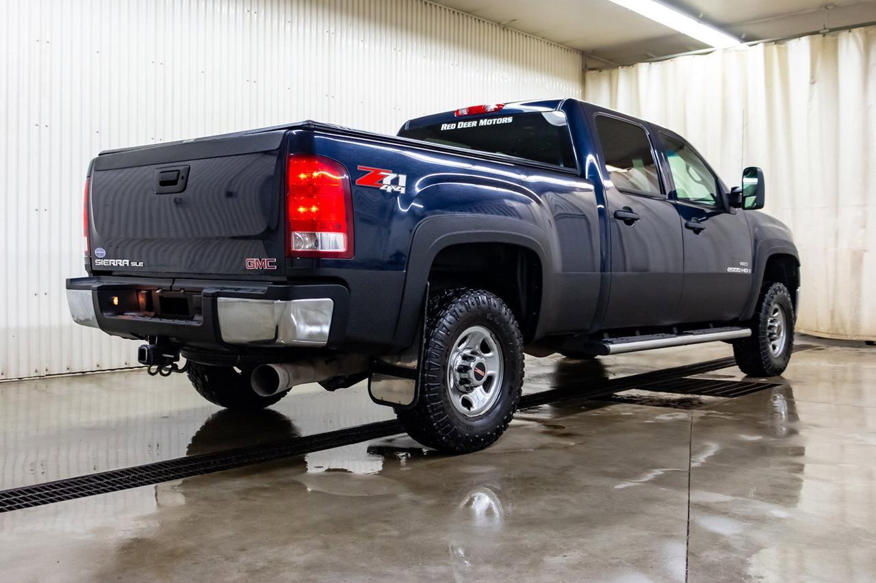 2008 GMC Sierra 2500HD 4x4 Crew Cab SLE Diesel Red Deer AB