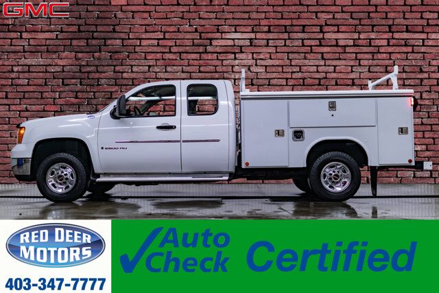2008 GMC Sierra 2500HD 4x4 Ext Cab SLE Mechanics Box