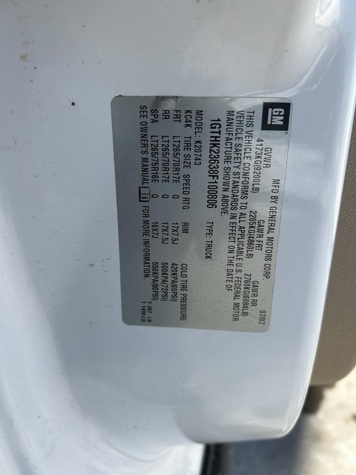 2008 GMC Sierra 2500HD SLT Crestwood KY