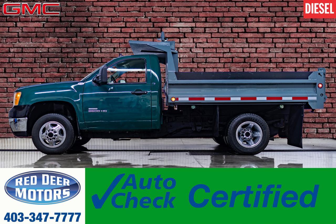2008 GMC Sierra 3500HD 4x4 Reg Cab LT Dump Box Diesel Dually