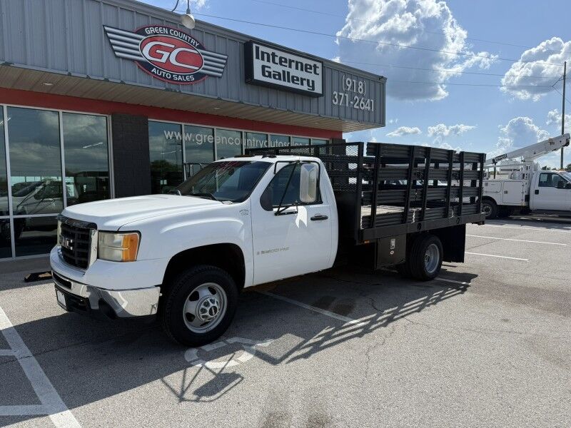 2008 GMC Sierra 3500HD Stake Flatbed WT Collinsville OK