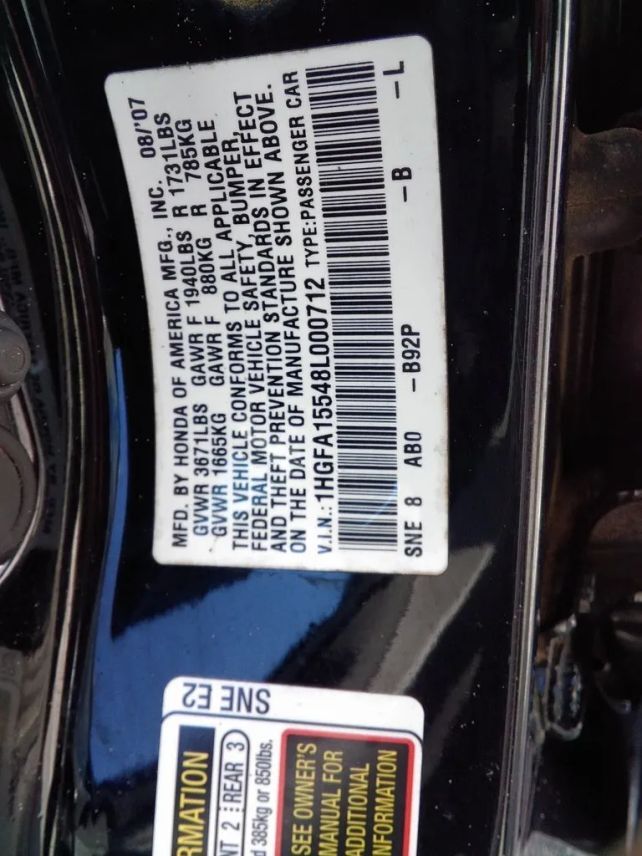 2008 Honda Civic LX Sedan 4D Maitland FL