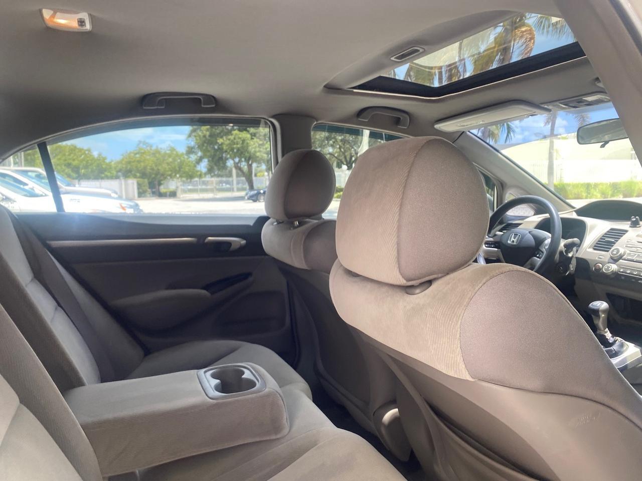 2008 Honda Civic Sdn 5 SPD EX LOW MILES 45,323 Pompano Beach FL