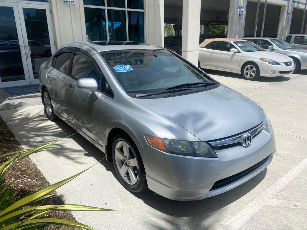 2008 Honda Civic Sdn 5 SPD EX LOW MILES 45,323 Pompano Beach FL