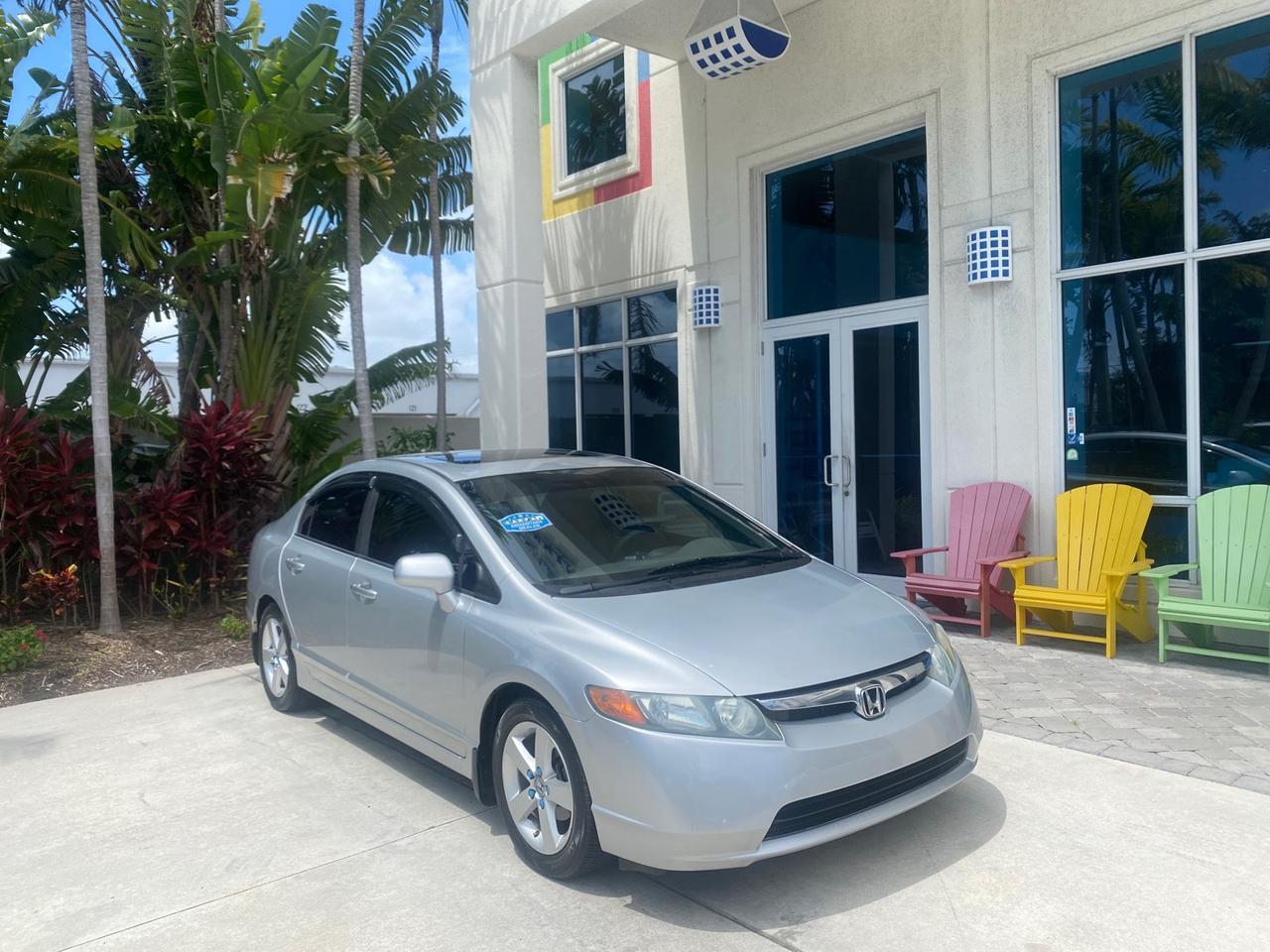 2008 Honda Civic Sdn 5 SPD EX LOW MILES 45,323 Pompano Beach FL