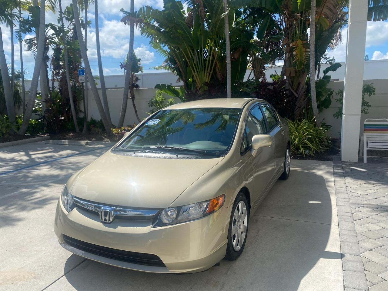 2008 Honda Civic Sdn LX LOW MILES 26,917 1 OWNER Pompano Beach FL